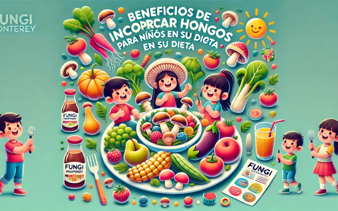 Beneficios de incorporar hongos para niños en su dieta