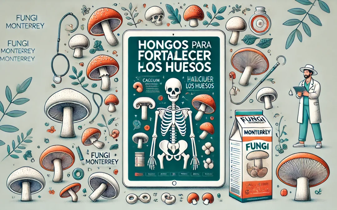 Hongos para fortalecer los huesos