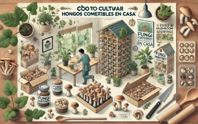 Cómo cultivar hongos comestibles en casa