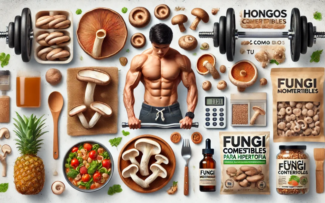 Hongos comestibles para hipertrofia cómo integrarlos a tu dieta