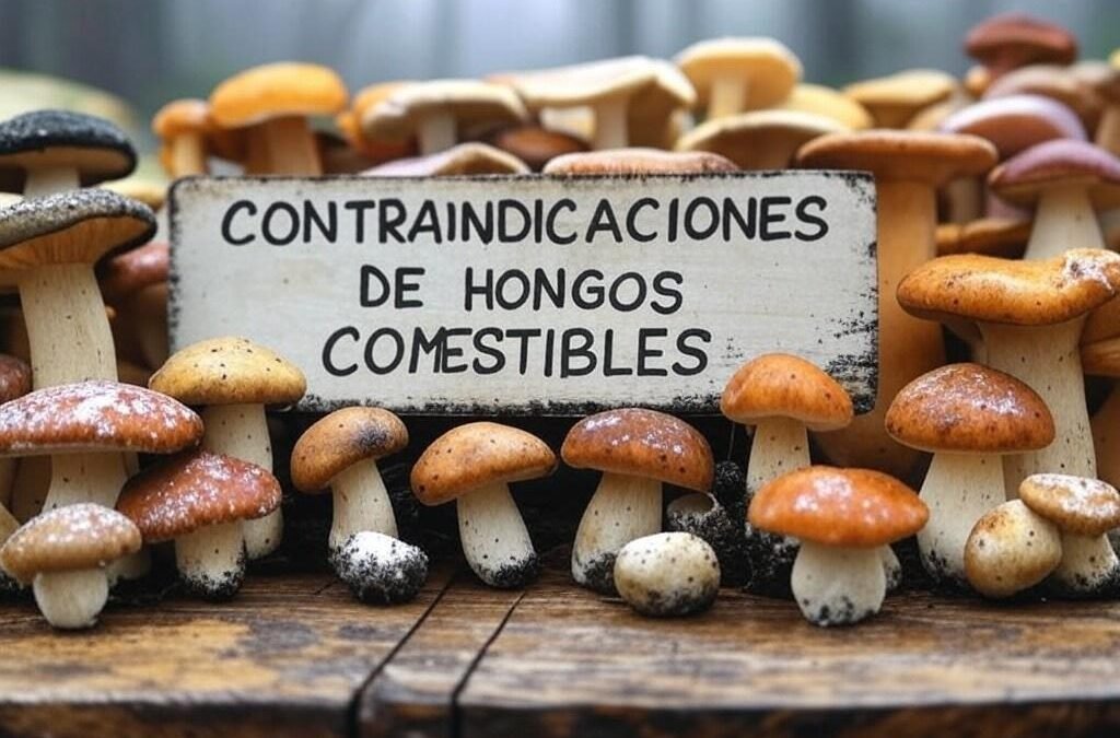 Contraindicaciones de hongos comestibles y lo que debes saber