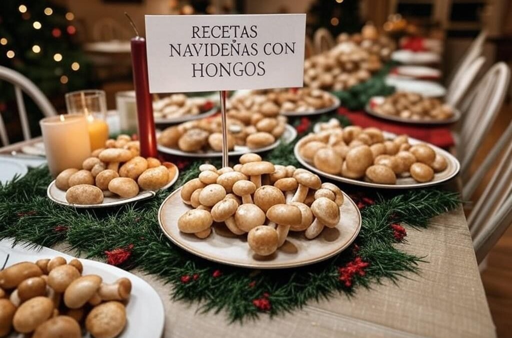 Recetas navideñas con hongos para sorprender en la cena